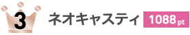 ネオキャスティ 1088pt